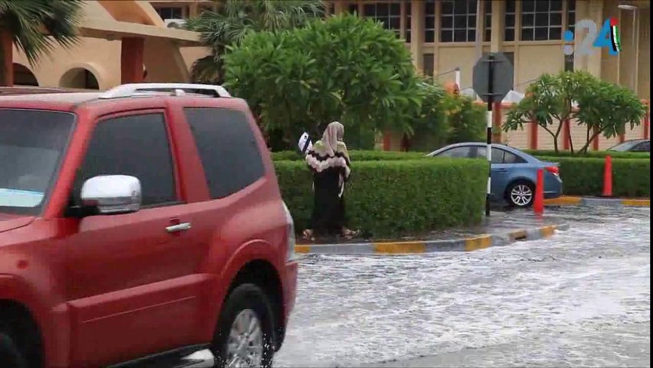 أمطار الخير في الإمارات