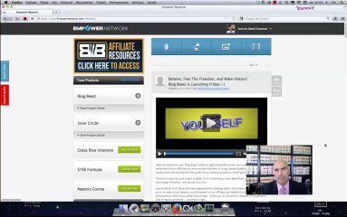 empower blogging system backoffice