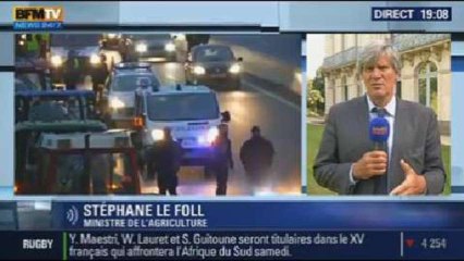 Stéphane Le Foll: l'invité de Ruth Elkrief - 21/11