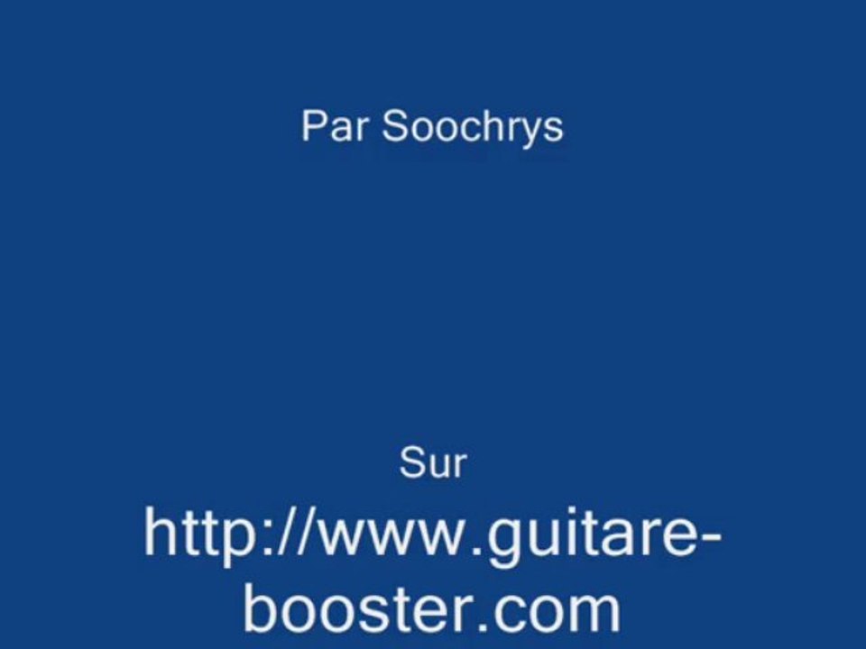 Je ne Sais pas Joyce Jonathan - Cours de Guitare