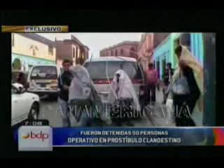 Cierran prostíbulo en el Cercado de Lima