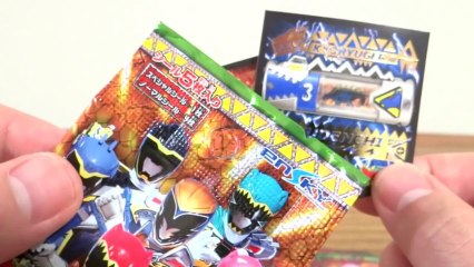 アミィ獣電池が誕生！？ ブレイブ！メッチャシールコレクション レビュー キョウリュウジャー