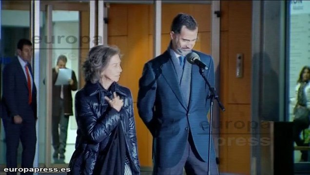 El Príncipe ve al Rey con ánimo para la recuperación