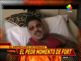 Pronto.com.ar Ricardo Fort desde la Clínica ataca a Flor de la V