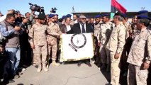 A Libyan militia hands over its Tripoli base to the authorities