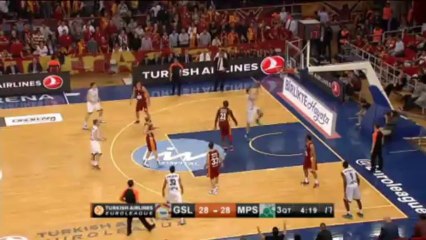 Galatasaray 54-52 Montepaschi Siena, gruppo C
