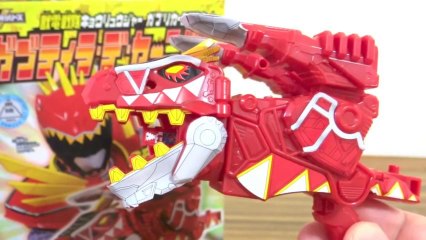 14  ついに発売！食玩 ミニティラ & ガブティラデカーニバル 全４種 ガブリカーニバルキット レビュー オーバーチャージ キョウリュウジャー