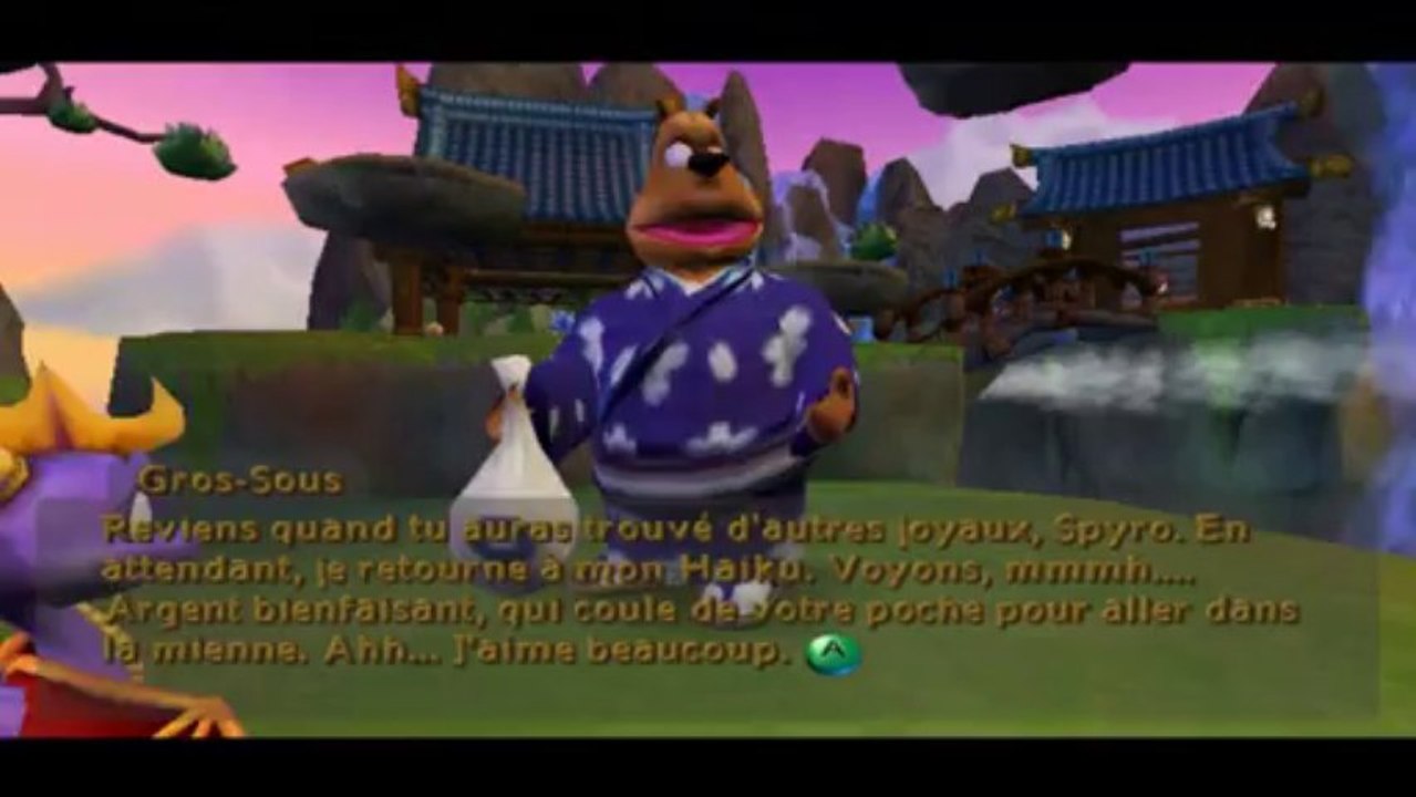 Test de capture GameCube : Spyro : Enter The Dragonfly - Le Dojo des Libellules
