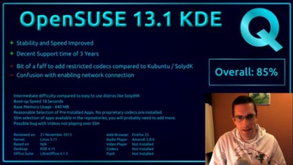 OpenSUSE 13.1 Review - Fast & Stable