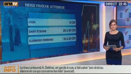 Le Soir BFM: Neige: les départements en alerte orange - 21/11 3/4