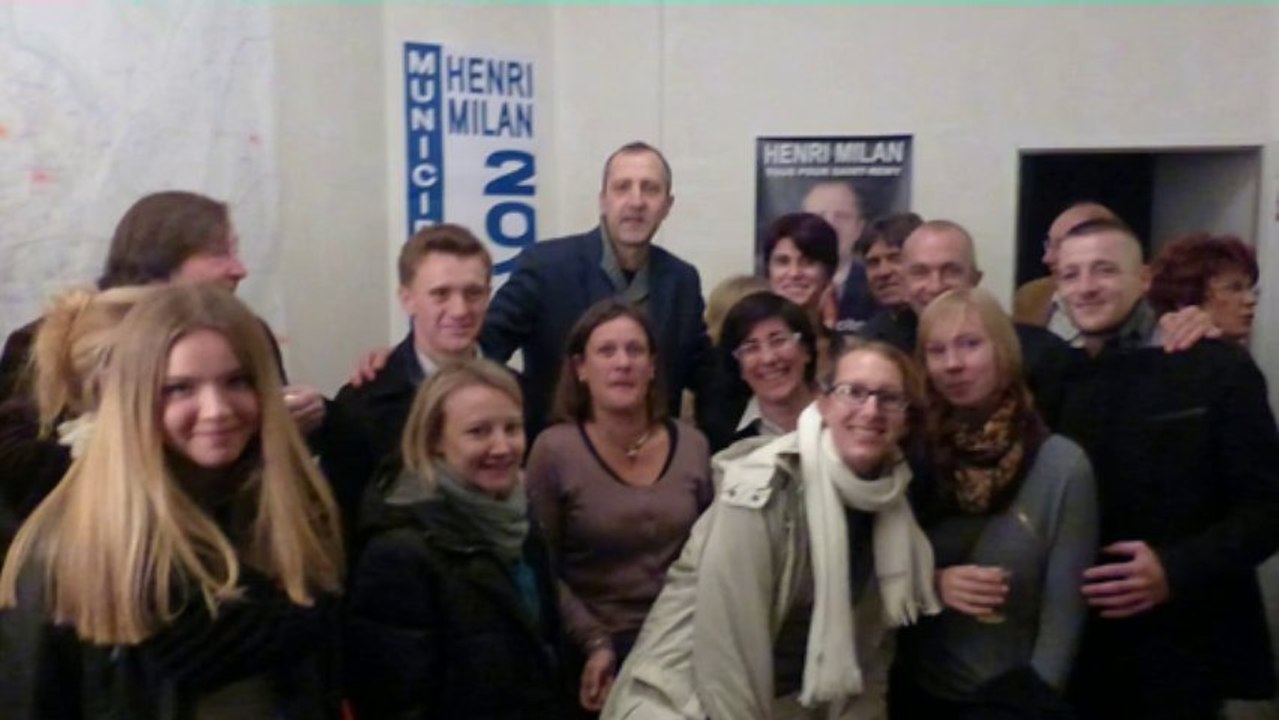 Henri Milan 2014 - Inauguration de la permanence du candidat