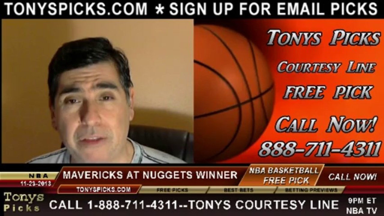 Denver Nuggets vs. Dallas Mavericks Pick Prediction NBA Pro Basketball Odds