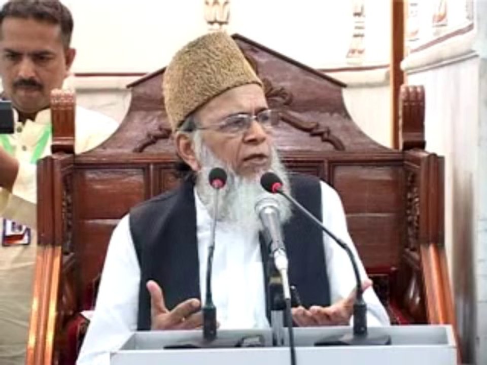 Khutba Eid ul Fitr by Syed Munawar Hasan