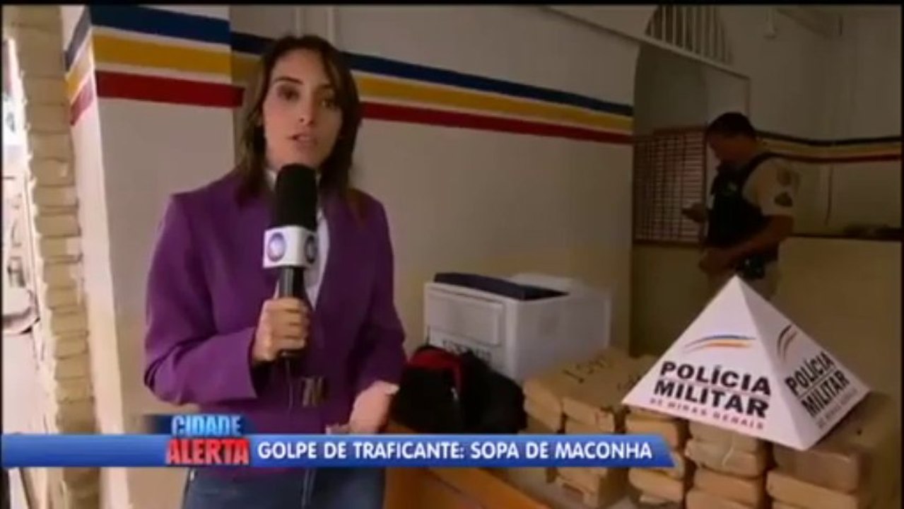 Preso com 30kg de Marijuana diz que só ia fazer “uma sopa”