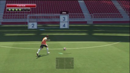 PS3 - PES - Intermediate  Training - Free Kick
