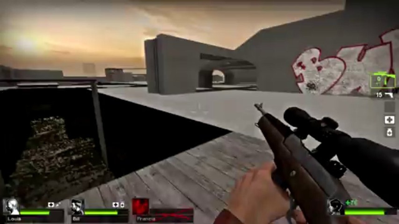 LEFT 4 DEAD 2 CUSTOM CAMPAIGN - TANKS PLAYGROUND SOLO - PART 1