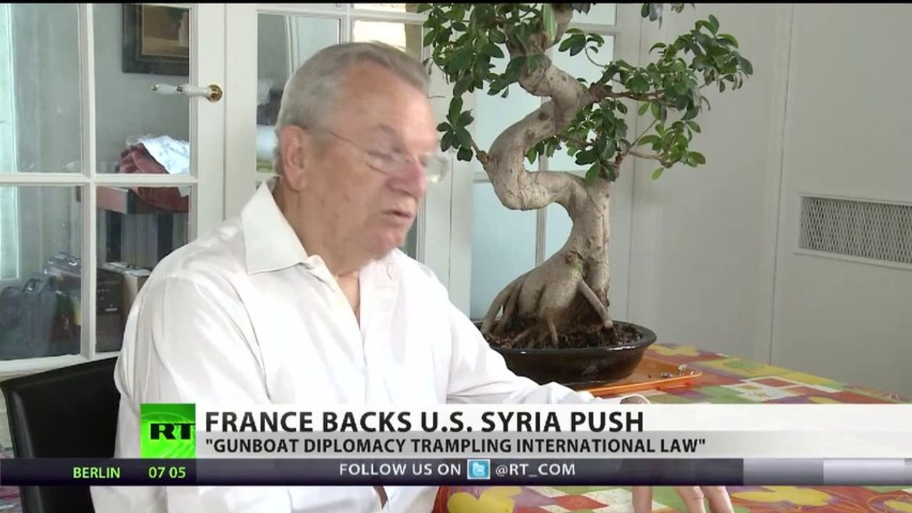 What intl law? 'Syria strike possibility tramples regulations'