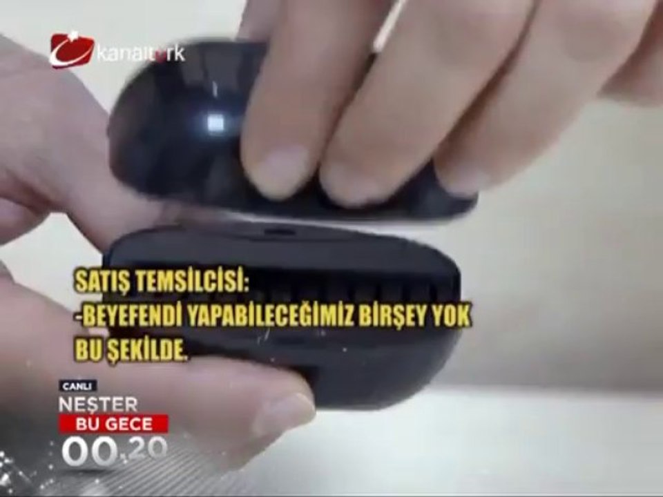 "NEŞTER" (Tasarruf Cihazları) 20 Mart Çarşamba gecesi 00.20'de Kanaltürk ekranında...