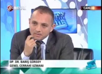 Op.Dr. Barış Gürsoy ile 'Endoskopi ve Kolon Kanseri' hakkında bilgiler veriyor part 1
