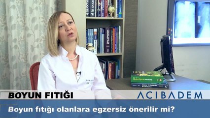 Boyun fıtığı olanlara egzersiz önerilir mi ?