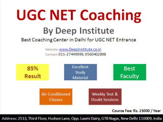 UGC NET Entrance Exam Coaching in Delhi