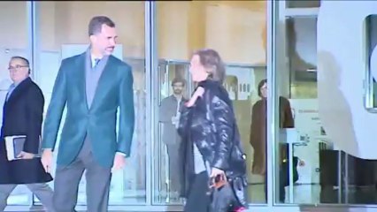 El Rey "con buen ánimo" tras implantarle la prótesis definitiva