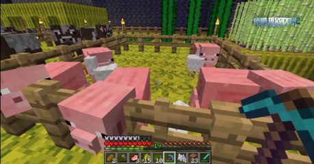 Minecraft: Sobreviviendo en el mundo de las Sandias Ep. 17 "La mama de los Pollitos"