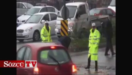 Edirne'de yağmur etkili oldu