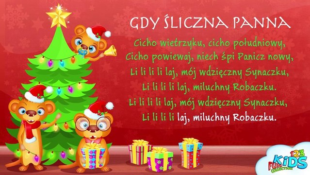 Polskie Kolędy - Gdy Śliczna Panna - Kolęda + tekst (karaoke)