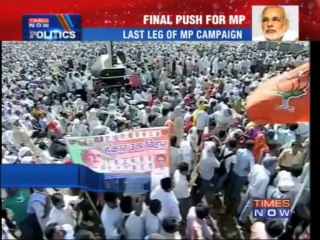 Fight for MP : The mega showdown Narendra Modi vs Rahul Gandhi