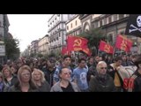 Napoli - Piazza Garibaldi assediata da studenti e disoccupati (21.11.13)