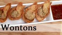 Fried Wontons - Veg Dumplings - Quick Snacks / Starter / Appetizer Recipe By Ruchi Bharani [HD]