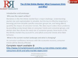 RnRMR: Hot Drinks Industry in US