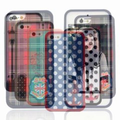 Download Video: Hytparts.com-For iPhone 5 Red Scottish Tartan Plaid Skin Protective Back Cover Case Hard Shell