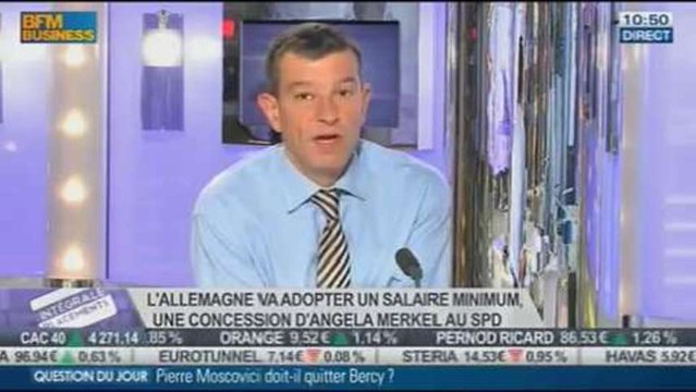 Nicolas Doze: Allemagne: le salaire minimum menace l'emploi - 22/11