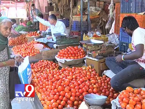 After Onion, Tomato prices soar to Rs 80 per kg - Tv9 Gujarat