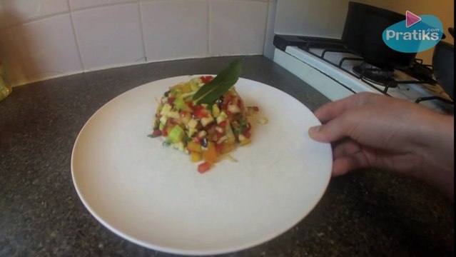 Entrée - Comment préparer un tartare de légumes croquants