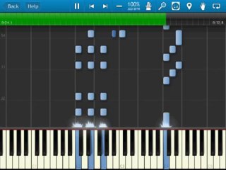 The Entertainer (Synthesia) Versione facilissima per piano (easy version + download MIDI and TAB)