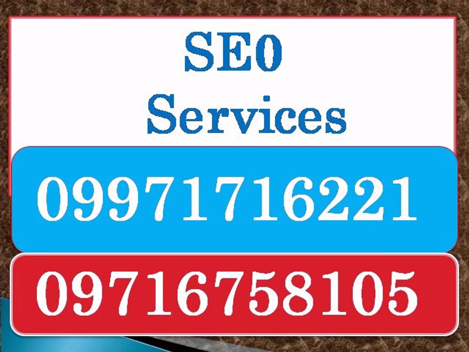 SEO Services in Panchkula | Call:(+91)-9971716221