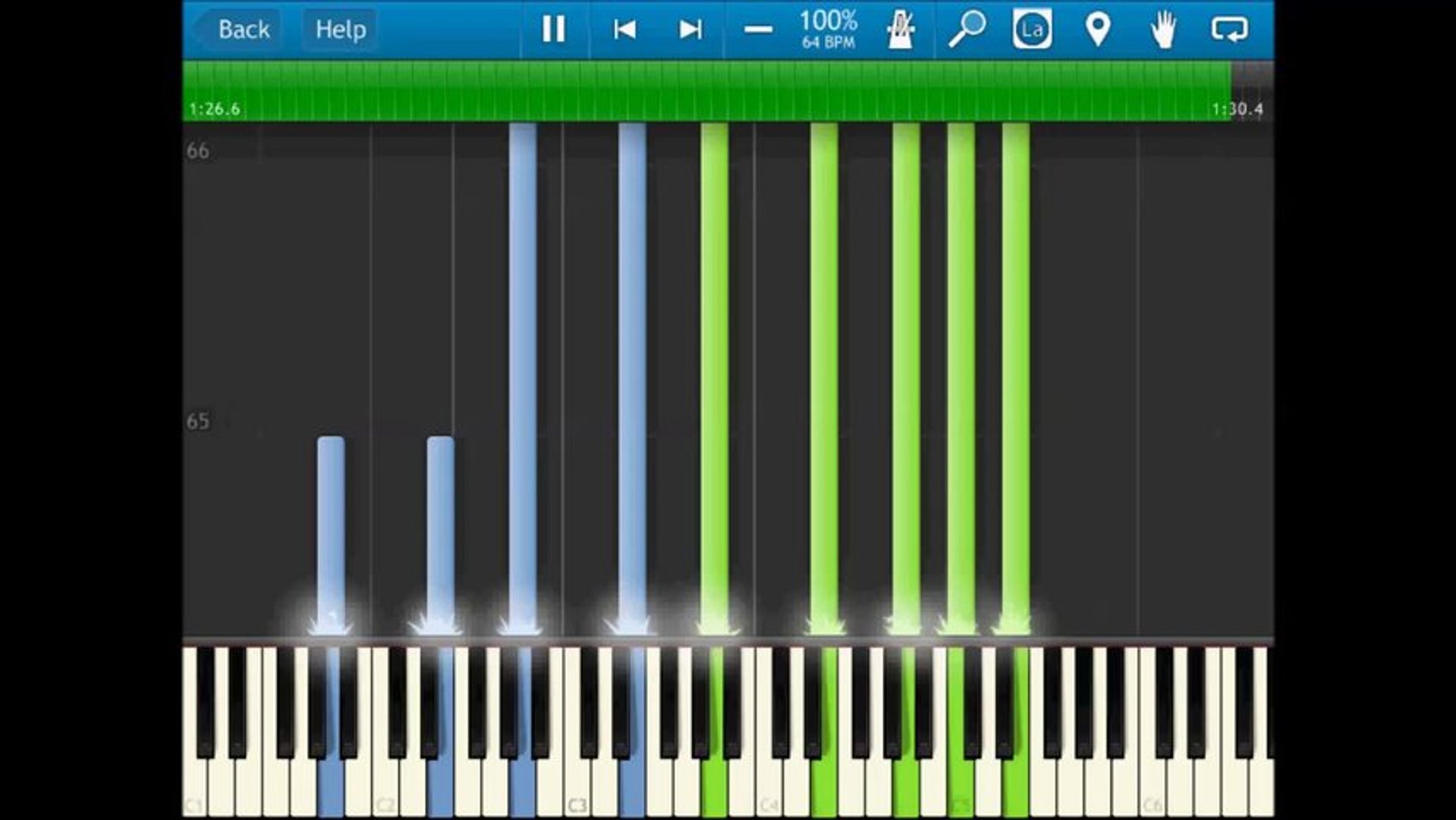 Per Elisa - Versione classica per piano - Synthesia (incl. download MIDI  and TAB) - Video Dailymotion