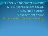 Order Management System, Order Management Script, Ready-made Order Management Script