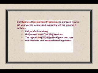 Business Development Programme of Enza Marketing Ltd