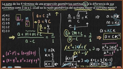 problema proporcion geometrica 203
