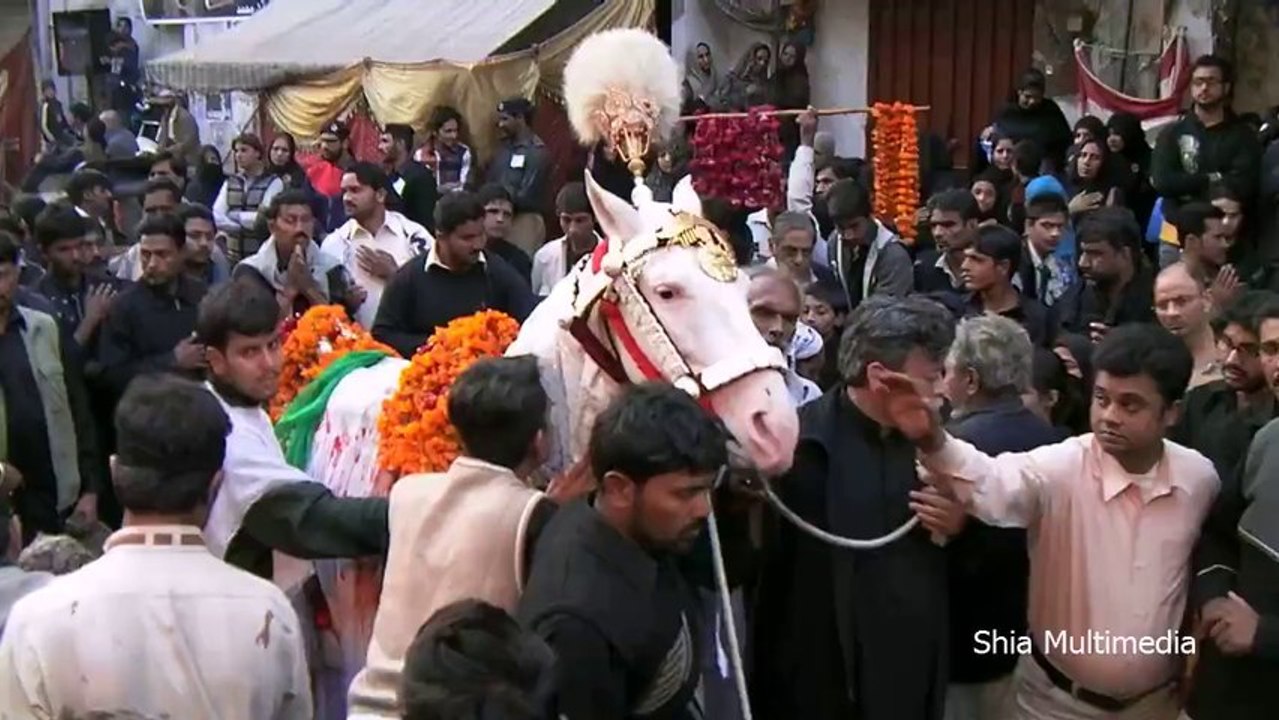 Markazi Juloos 9 Muharram  2014-1435 - Azakhana Pando Street Lahore
