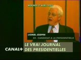 jospin le 17 Avril 2002
