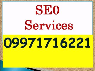 SEO Services in Kaithal | Call:(+91)-9971716221
