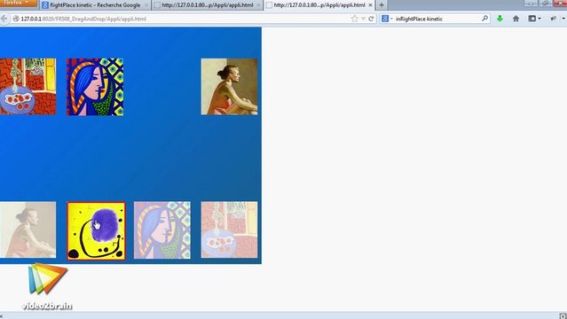 Aller plus loin en HTML5 : Le drag and drop : trailer | video2brain.com