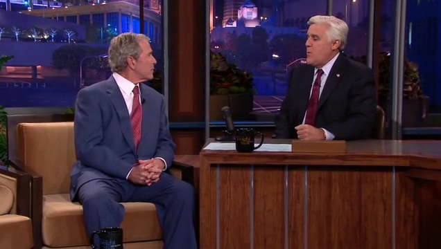 President George W. Bush On The Tonight Show With Jay Leno