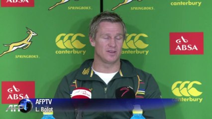Rugby: ce match sera un "bon test" (Springboks)