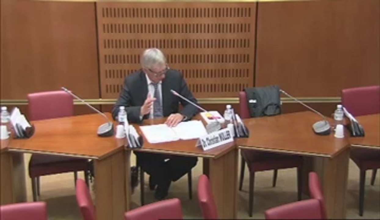 Audition de Dr Christian Muller, pdt de la Conférence nationale des présidents de commissions médicales des centres hospitaliers spécialisés - Jeudi 17 Octobre 2013